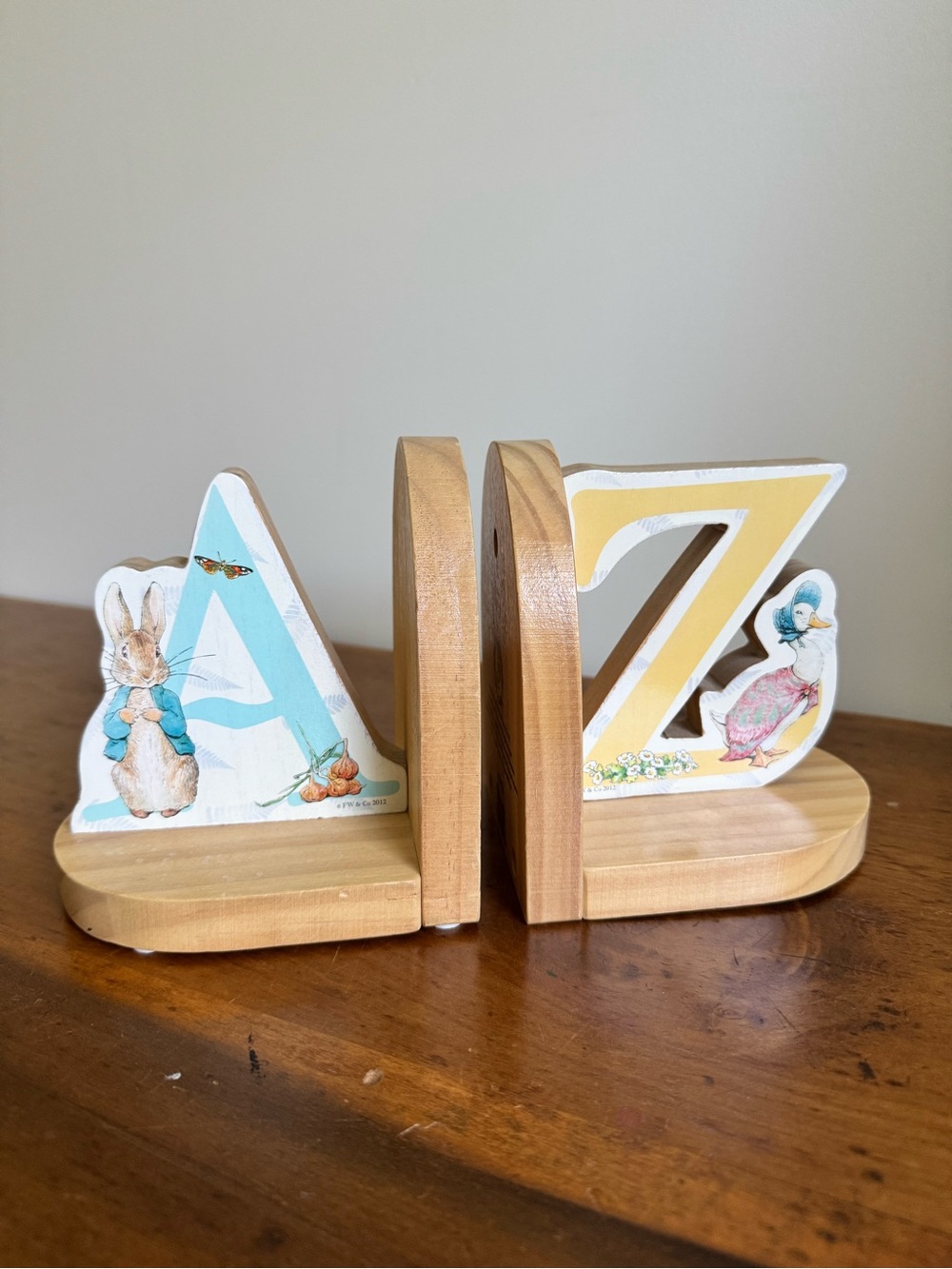 Peter Rabbit Book Ends